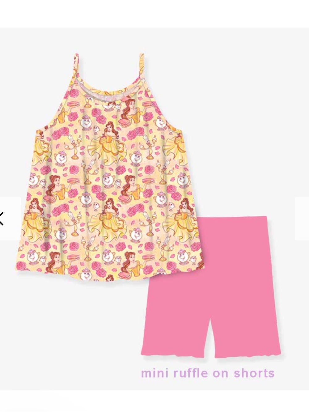 Charlie’s Project Beautiful Belle - Bamboo Tank Top & Shorts